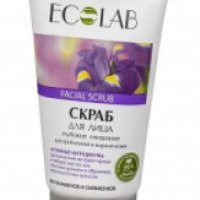 Скраб для лица Ecolab Глубокое очищение для проблемной и жирной кожи