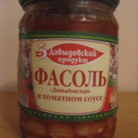 Фасоль Давыдовский продукт "Давыдовская" в томатном соусе