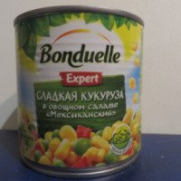 Сладкая кукуруза Bonduelle Expert в овощном салате "Мексиканский"