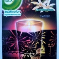 Ароматизированная свеча Air Wick Multicolor "Переливы цвета Французская ваниль"