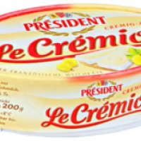 Сыр с плесенью President "Ле кремье"