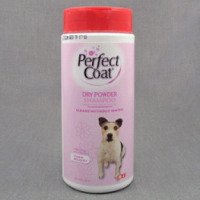 Сухой шампунь-порошок для собак и щенков Perfect Coat 8in1 DRY SHAMPOO POWDER