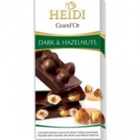 Темный шоколад Heidi Grand'Or Dark&Hazelnuts