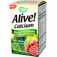 БАД Nature's Way Alive Calcium Формула для поддержания костной массы