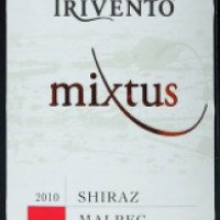 Вино красное сухое Trivento Mixtus Shiraz Malbec