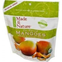 Сушеный органический манго Made in Nature