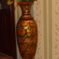 Напольная ваза Семеновские узоры