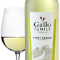 Вино столовое полусухое белое Gallo Family Vineyards Pinot Grigio