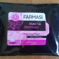 Салфетки для снятия макияжа Farmasi Make-up Remover