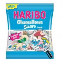 Жевательные зефирные конфеты Haribo "Смурфики"