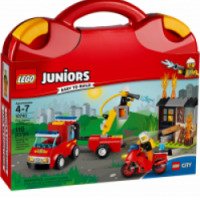Конструктор Lego Juniors Чемоданчик "Пожарная команда"