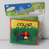Детская развивающая тканевая книжка Fabric Book "Цвета"
