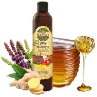 SPA-шампунь ECOandVIT тонизирующий для склонных к жирности волос c маслом шалфея, имбиря, медом манука