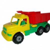 Детский автомобиль-самосвал "Буран" Полесье из серии транспортных игрушек спецмашин