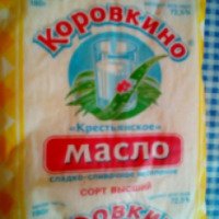 Масло сливочное Коровкино "Крестьянское"