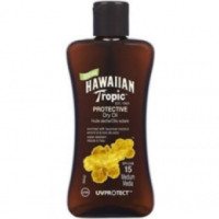Сухое солнцезащитное масло-спрей Hawaiian Tropic Coconut & Guava SPF 15