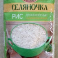 Рис длиннозерный шлифованный "Селяночка"