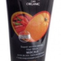 Супер интенсивная маска для всех типов волос Love 2 Mix Organic "Апельсин + перец чили"