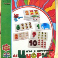 Игра с карточками Wooden Toys "Цифры"