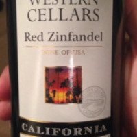 Вино красное сухое Western Cellars Zinfandel