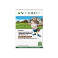 Детские жевательные пастилки Amway Nutrilite с кальцием, магнием и витамином D