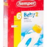 Молочная смесь Semper Baby 2