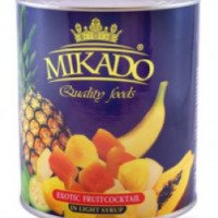 Тропический фруктовый коктейль "MIKADO" в сиропе