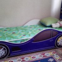 Детская кровать-машина Домик Ленд