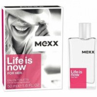 Туалетная вода Mexx "Life is now" for Her