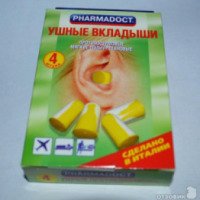 Ушные вкладыши Pharmadoct противошумные