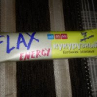 Кукурузный батончик злаковый Flax Energy