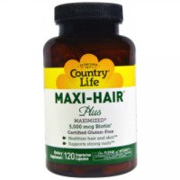 Витамины Country Life Maxi-hair plus