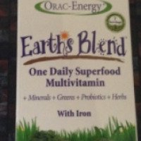 Ежедневные мультивитамины Paradise Herbs с железом ORAC-Energy