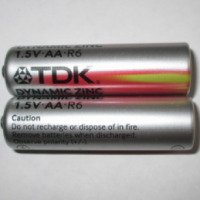 Батарейки TDK Dynamic Zinc AA R6 1,5V солевые