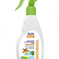 Водостойкий солнцезащитный спрей Sun Energy Green+Panthenol SPF 25