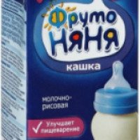Каша молочная ФрутоНяня "Молочно-рисовая"