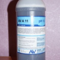 Чистящее средство для очистки и обезжиривания изделий из нержавеющей стали AV A 11