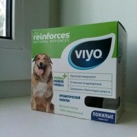 Питательный напиток Viyo Reinforces для пожилых собак