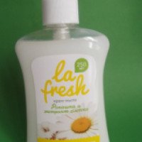 Крем-мыло La Fresh "Ромашка и экстракт хлопка" для чувствительной кожи