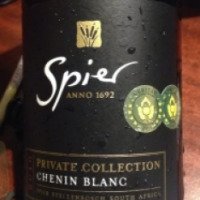 Вино белое сухое Spier Private Collection "Chenin Blanc"