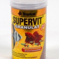 Корм для аквариумных рыбок Tropical Supervit Granulat