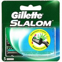 Бритвенные кассеты Gillette Slalom