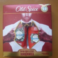 Подарочный набор Old spice Wolfthorn твердый дезодорант и гель для душа