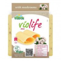 Веганский сыр в слайсах Violife с грибами