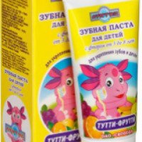Зубная паста для детей Лунтик "Тутти-Фрутти"