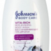 Восстанавливающий гель для душа Johnson's Body Care Vita-Rich