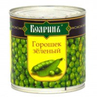 Консервированный зеленый горошек "Бояринъ"