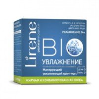 Крем-мусс матирующий увлажняющий Lirene "BIO Cream"