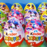Шоколадное яйцо Kinder-Сюрприз "The Happos family"