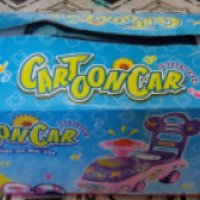 Машина-каталка Cartoon Car